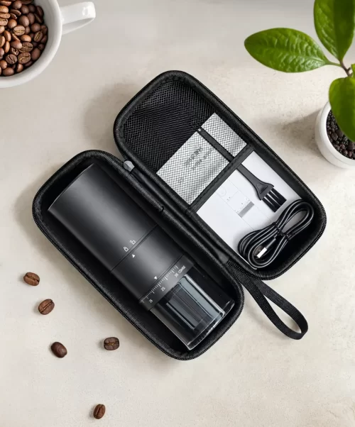 Molino de Café Eléctrico en Acero
